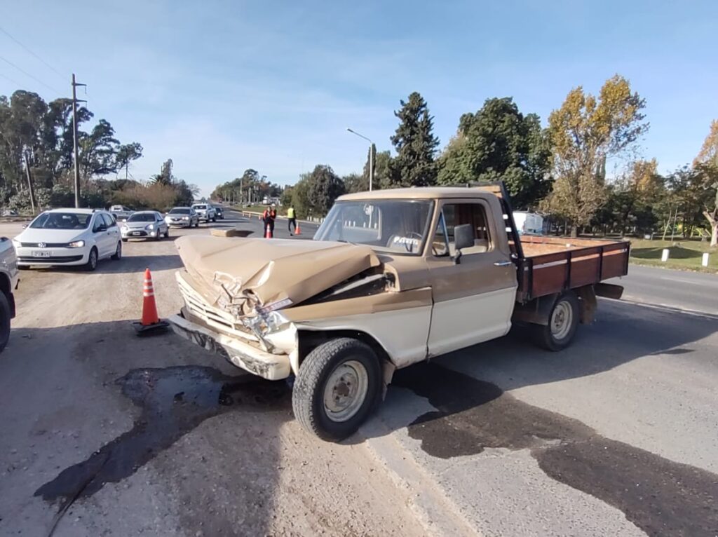 Impactante accidente en crespo