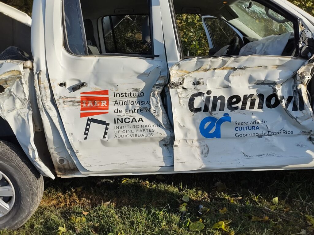 Impactante accidente en crespo