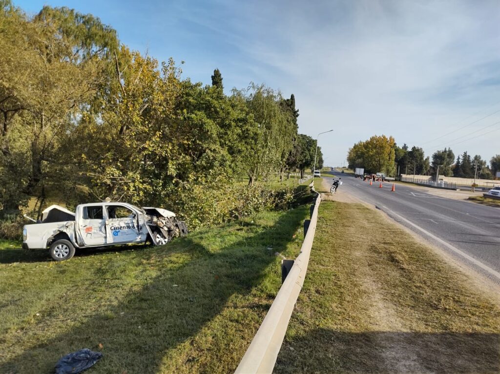 Impactante accidente en crespo