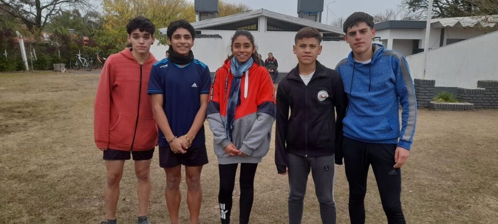 Alumnos de la Escuela Secundaria N°60 "Bicentenario" participaron en los juegos Evita