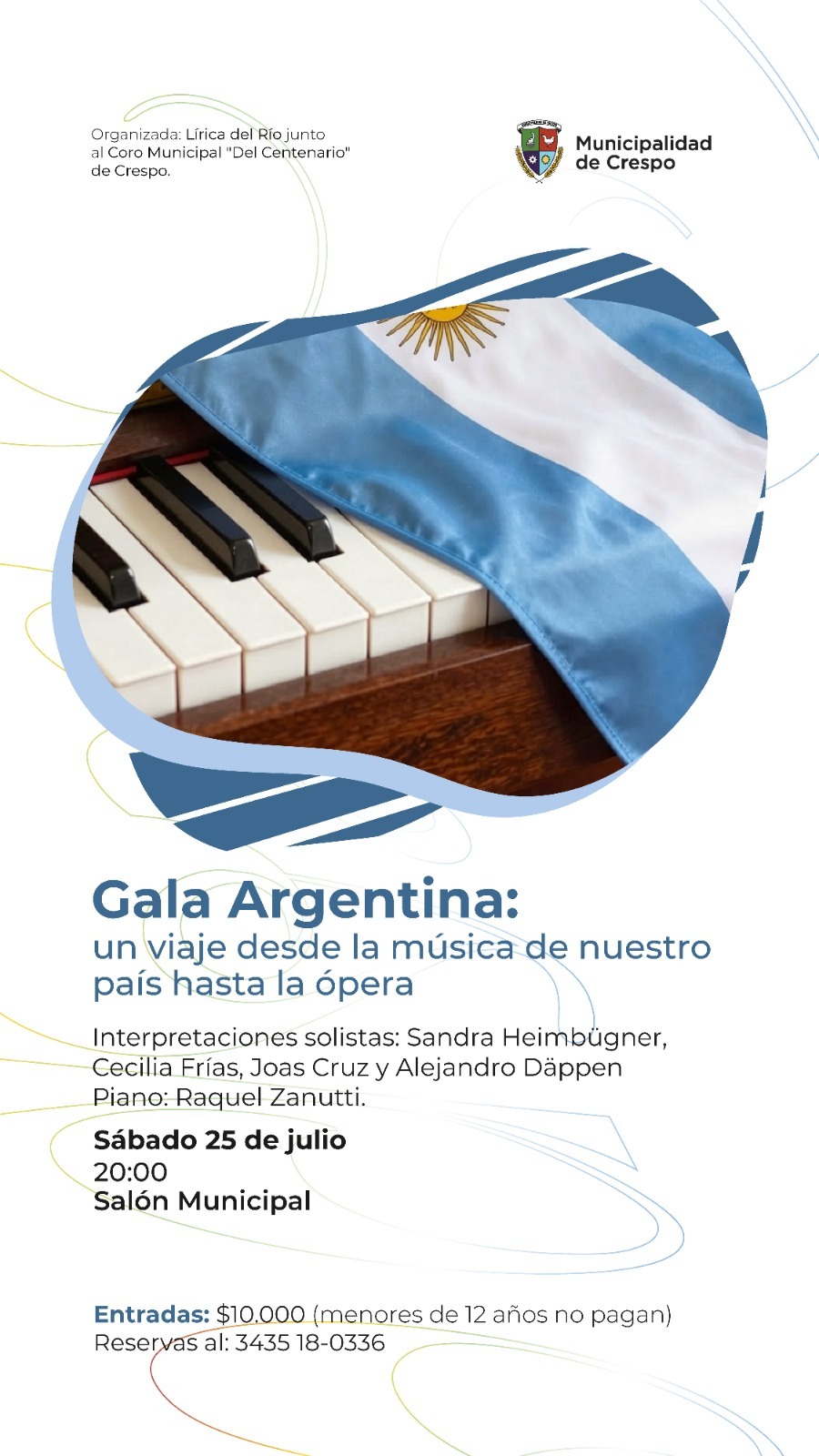 Invitación para Gala Musical